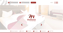 Desktop Screenshot of hotel-mallaun.at