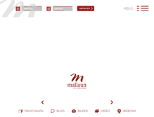 Tablet Screenshot of hotel-mallaun.at